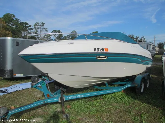 Slide: The Image of Four Winns 225 Sundowner 1996 - 10