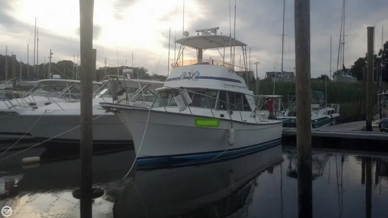 Slide: The Image of Henriques 35 Maine Coaster Sportfisherman 1984 - 1