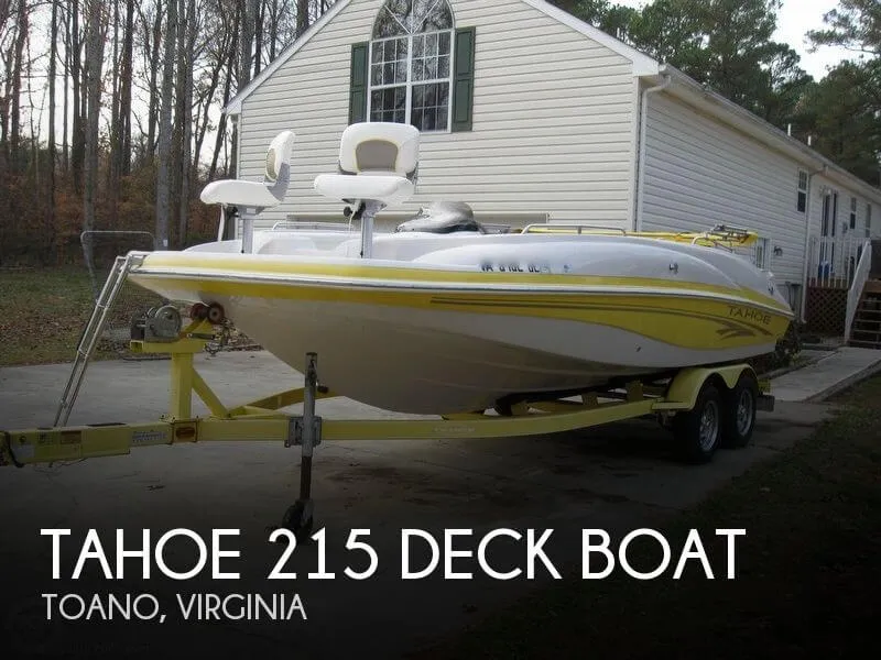 Slide: The Image of Tahoe 215 Deck Boat 2006 - 0
