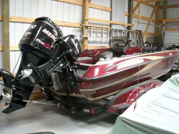 Slide: The Image of Triton 215X Walleye/Bass Boat 2008 - 4