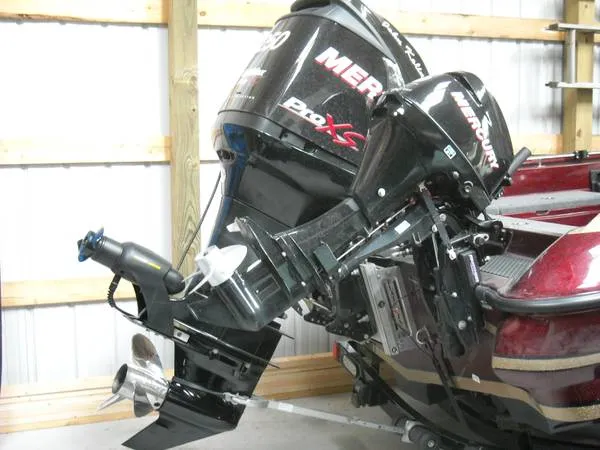 Slide: The Image of Triton 215X Walleye/Bass Boat 2008 - 6