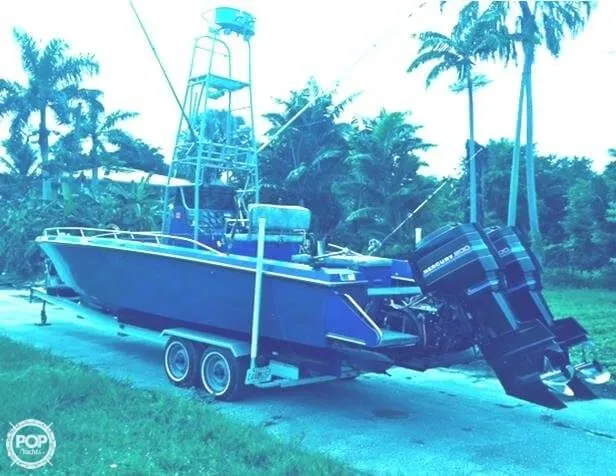 Slide: The Image of Kustom Marine 29 open fisherman 1984 - 1