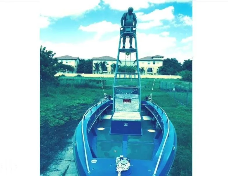 Slide: The Image of Kustom Marine 29 open fisherman 1984 - 10