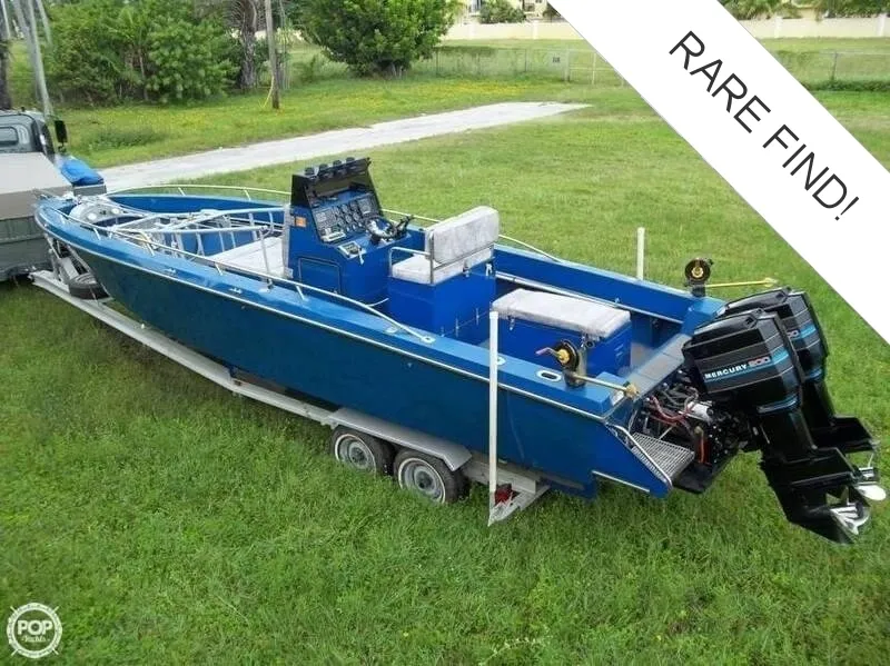 Slide: The Image of Kustom Marine 29 open fisherman 1984 - 2