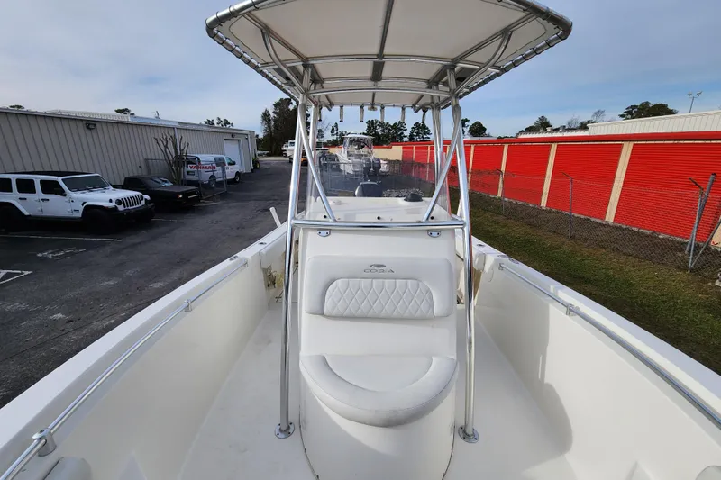 Slide: The Image of Label on Mercury Marine engine, model 250XXL, for 2021 Cobia 237 Center Console boat. - 27