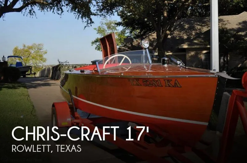 Slide: The Image of Chris-Craft Runabout 16 Deluxe 1941 - 0