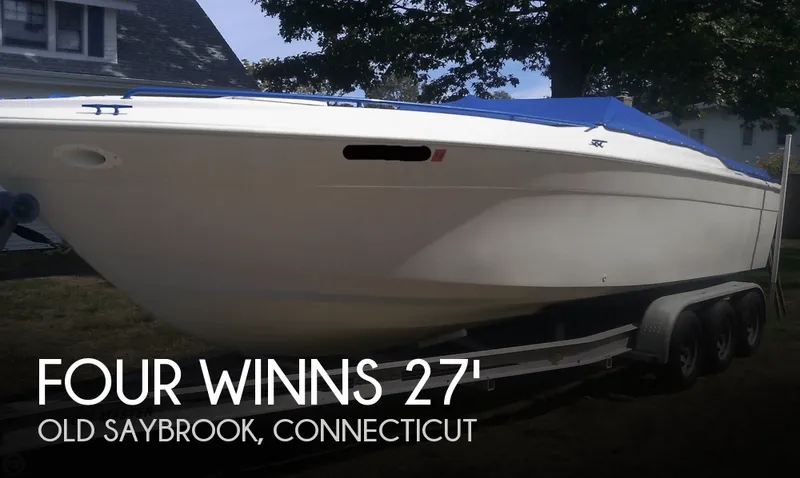 Slide: The Image of Four Winns 261 Liberator 1987 - 0