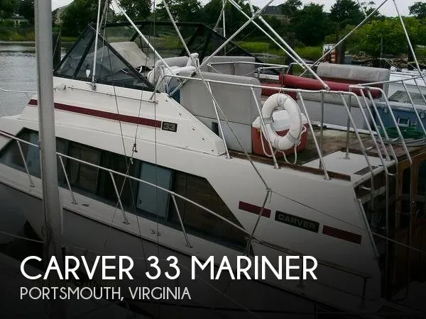 Slide: The Image of Carver Yachts 33 Mariner 1984 - 0