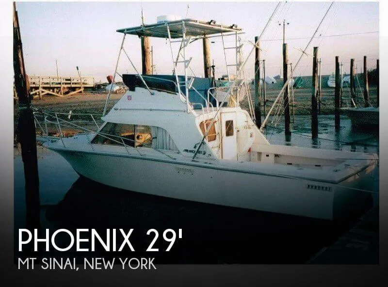 Slide: The Image of Phoenix Bass Boat 29 Sportfish 1986 - 0