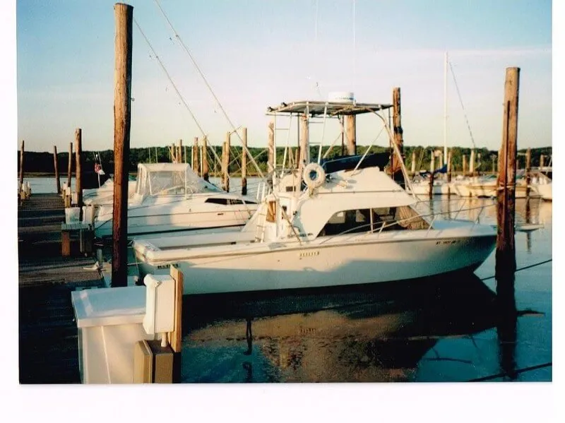 Slide: The Image of Phoenix Bass Boat 29 Sportfish 1986 - 1