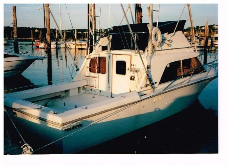 Slide: The Image of Phoenix Bass Boat 29 Sportfish 1986 - 2