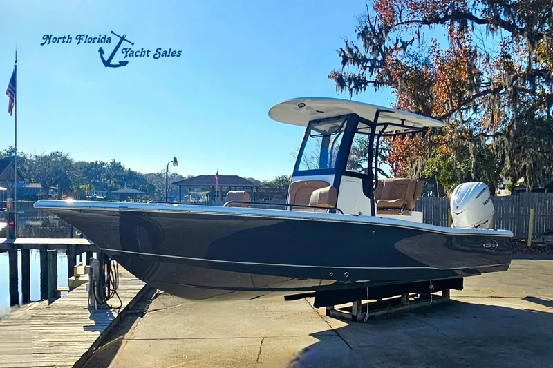 The Image of 2026 Sea Hunt BX 25 FS boat at North Florida Yacht Sales dock. - 0