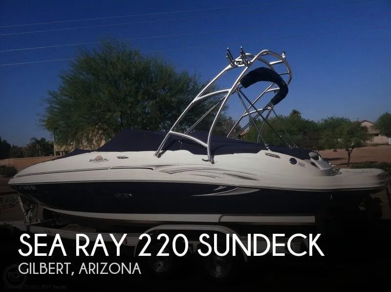 Slide: The Image of Sea Ray 220 Sundeck 2005 - 0
