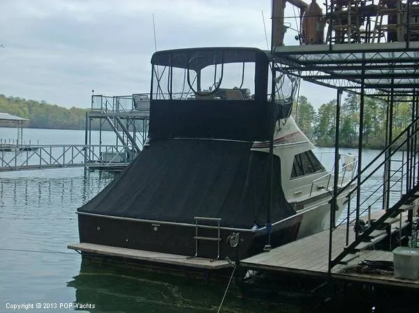 Slide: The Image of Trojan 33 International Flybridge Sportfish 1982 - 1