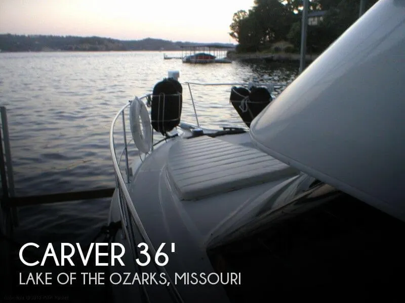 Slide: The Image of Carver Yachts 356 Aft Cabin 2001 - 0