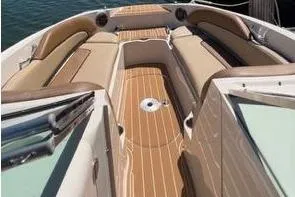 The Image of 2007 Sea Ray 260 Sundeck boat named "The Black Diamond" on a serene waterway. - 1