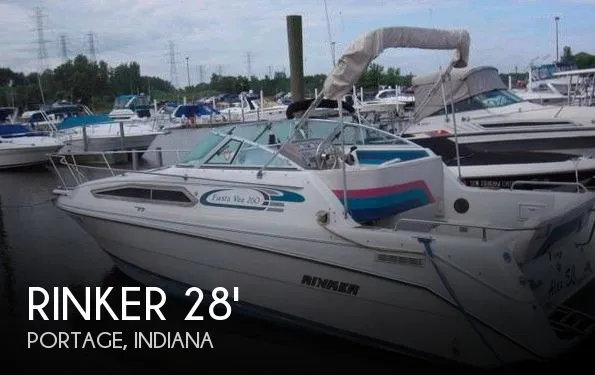Slide: The Image of Rinker 260 Fiesta Vee 1993 - 0