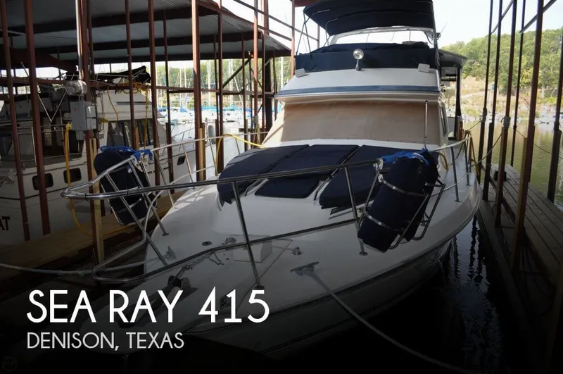 Slide: The Image of Sea Ray 415 1988 - 0