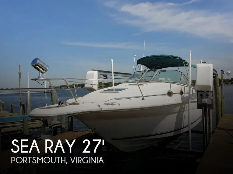 Slide: The Image of Sea Ray 270 Sundancer 1996 - 0
