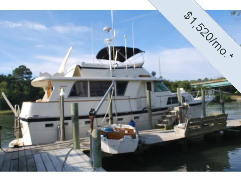 Slide: The Image of Hatteras 53 Motoryacht 1985 - 1