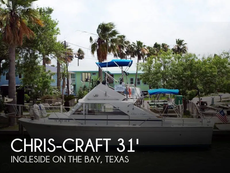 Slide: The Image of Chris-Craft 31 Commander Sport Express 1971 - 0