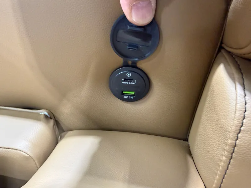 Slide: The Image of Tahoe Sport 2385 Swingback (VRB) Tritoon & Honda 4-Stroke EFI 2026 - 26