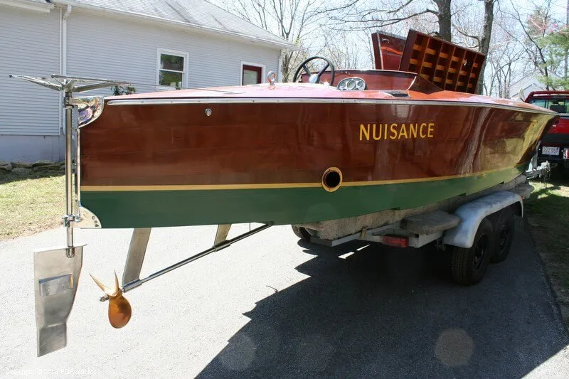 Slide: The Image of Custom 26 Gold Cup Race Boat 1989 - 9