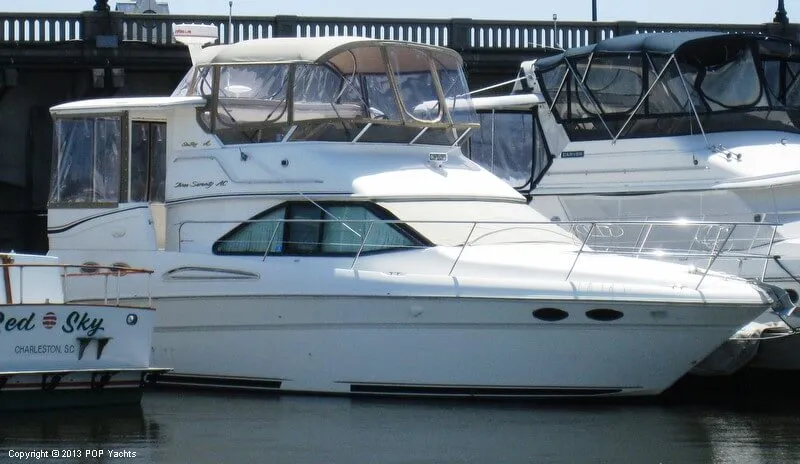 Slide: The Image of Sea Ray 370 Aft Cabin 1998 - 2