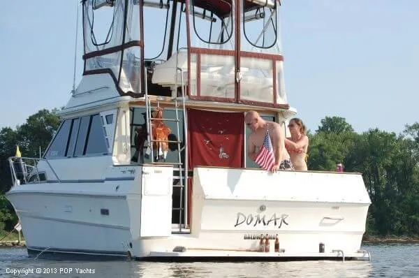 Slide: The Image of Sea Ray 340 Convertible 1984 - 8