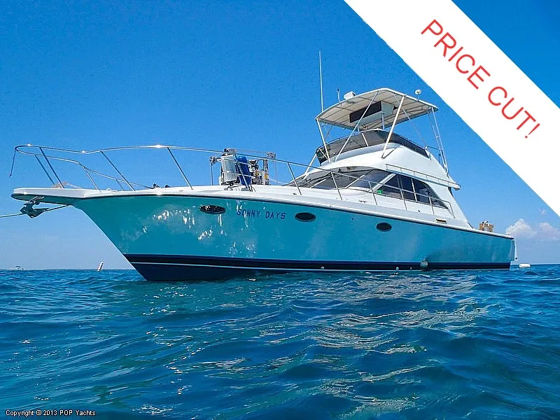 Slide: The Image of Trojan 37 SF (11 meter - Dive Boat) 1985 - 2