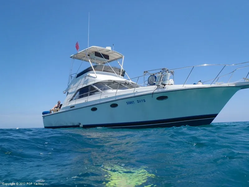 Slide: The Image of Trojan 37 SF (11 meter - Dive Boat) 1985 - 3