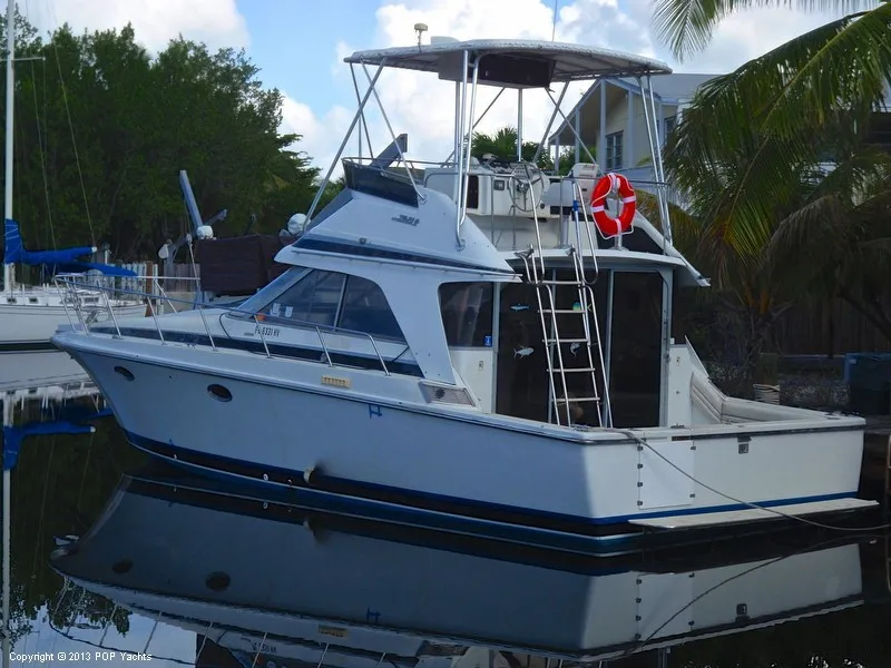 Slide: The Image of Trojan 37 SF (11 meter - Dive Boat) 1985 - 9