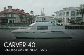 Slide: The Image of Carver Yachts 405 Aft Cabin 1998 - 0