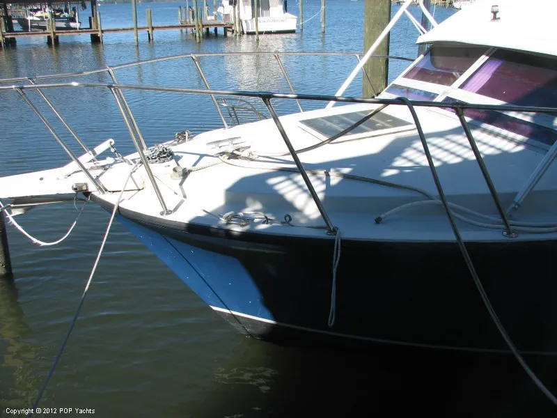 Slide: The Image of Bertram 33 Flybridge Fisherman 1980 - 5