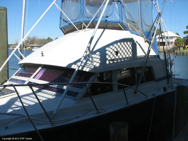 Slide: The Image of Bertram 33 Flybridge Fisherman 1980 - 6