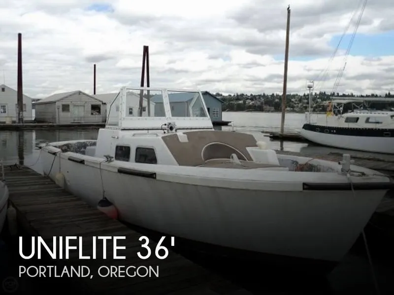 Slide: The Image of Uniflite 36 LCPL Landing Craft Personnel Boat 1980 - 0