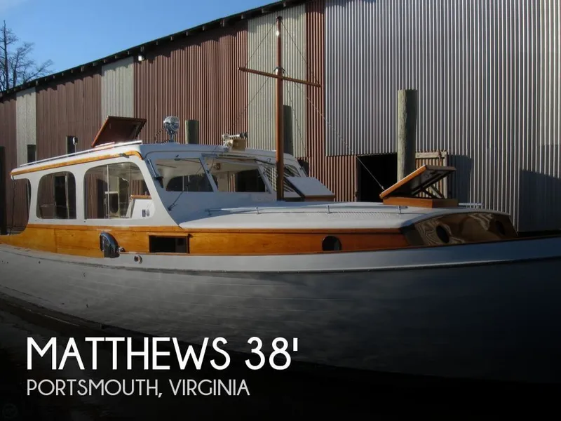 Slide: The Image of Matthews 38 Cabin Cruiser 1941 - 0