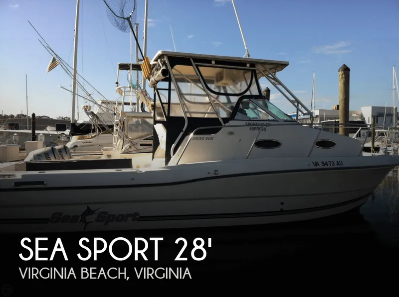 Slide: The Image of Sea Sport 28 Sport Fisher 2000 - 0