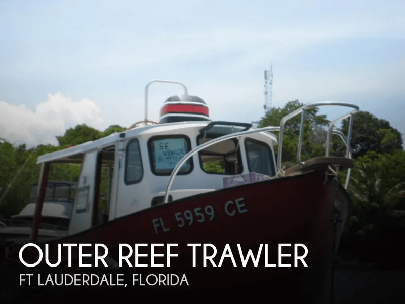 Slide: The Image of Outer Reef Trawler 1981 - 0