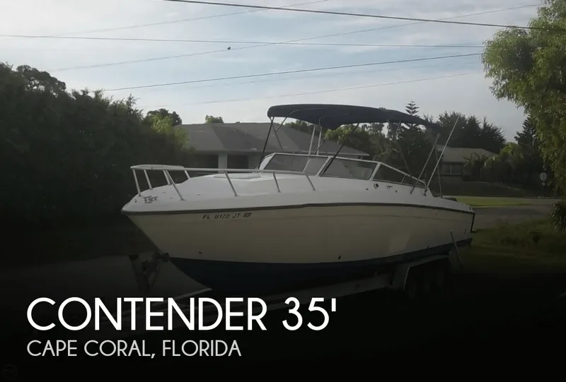 Slide: The Image of Contender 35 Express 1995 - 0