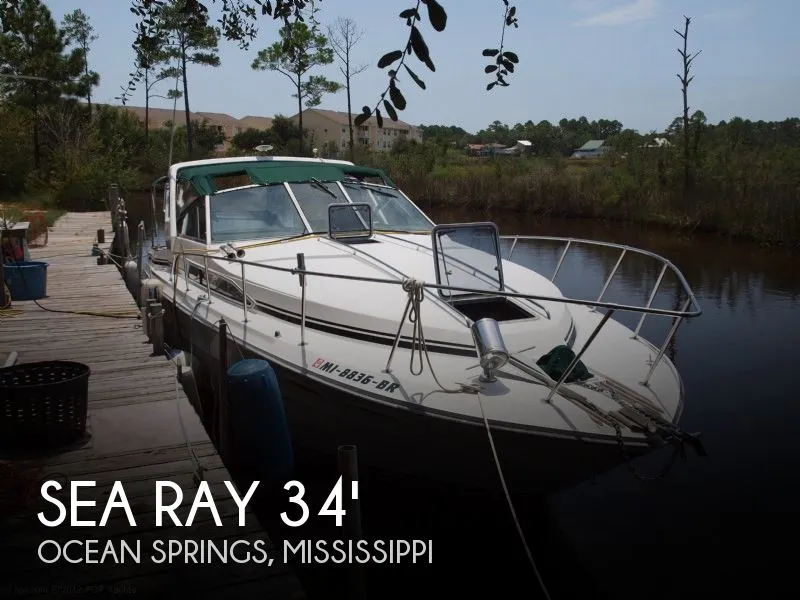 Slide: The Image of Sea Ray 34 EC Express Cruiser 1989 - 0