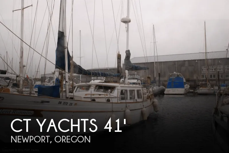 Slide: The Image of Ct Yachts 41 Pilot House 1972 - 0