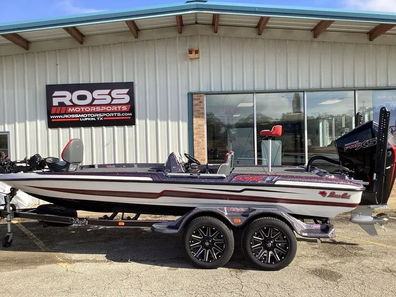 Slide: The Image of 2026 Bass Cat Puma STS boat at Ross Motorsports. - 1