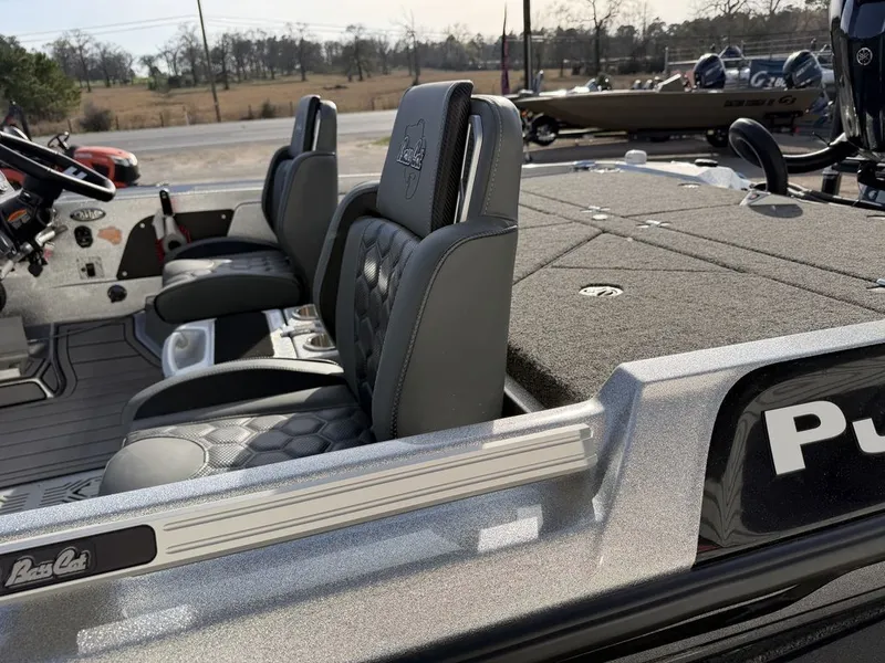 Slide: The Image of Interior view of 2026 Bass Cat Puma STS boat. - 39