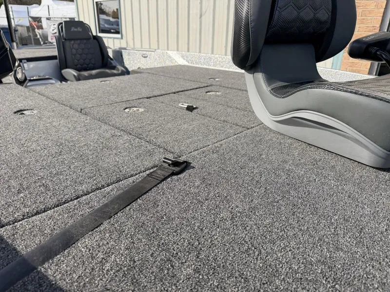 Slide: The Image of Interior of 2026 Bass Cat Puma STS with steering wheel and seat. - 41