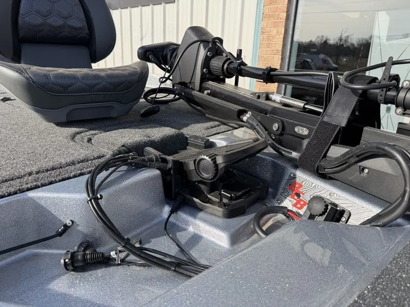 Slide: The Image of Bass Cat Puma STS 2026 storage compartment with open lid. - 44