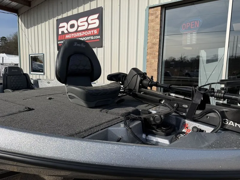 Slide: The Image of Interior of 2026 Bass Cat Puma STS with rod holders. - 47