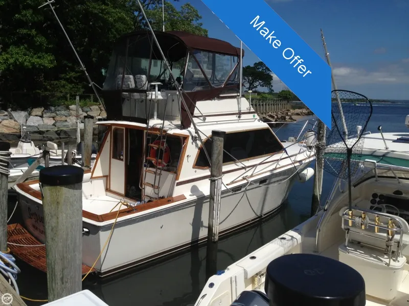 Slide: The Image of Egg Harbor 33 Sportfisher 1986 - 1