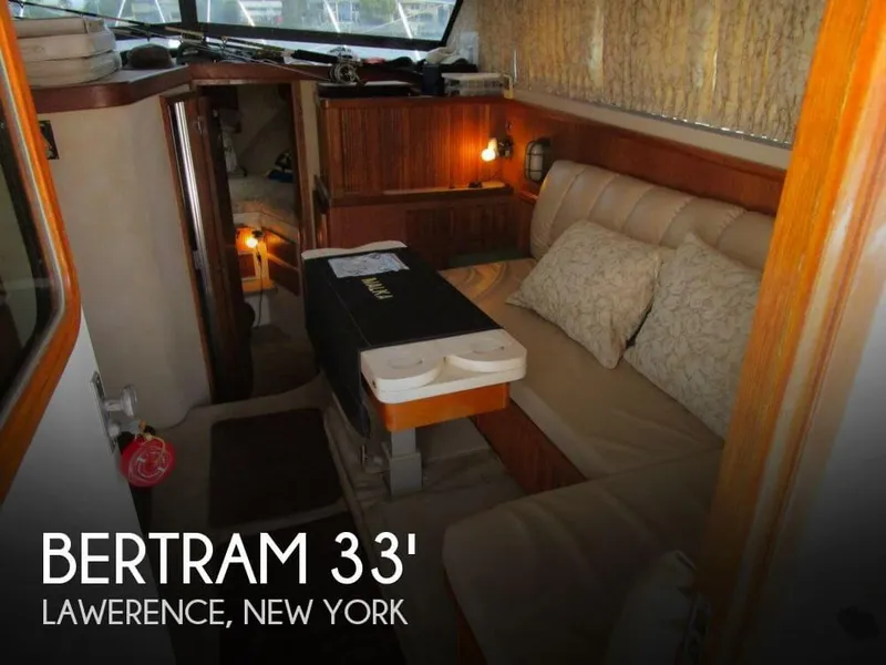 Slide: The Image of Bertram 33 Sport Fisherman 1987 - 0