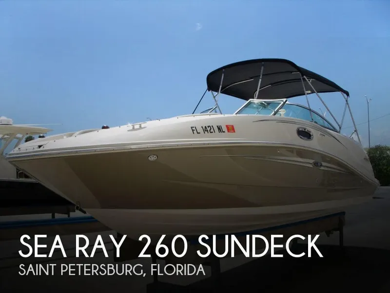 Slide: The Image of Sea Ray 260 Sundeck 2007 - 0
